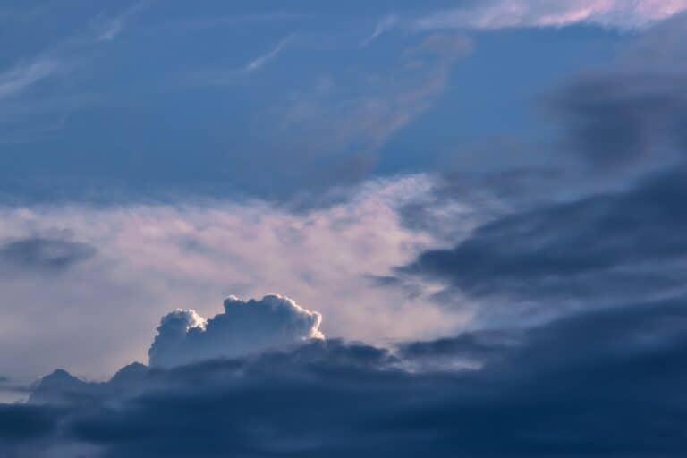 Clouds in the sky