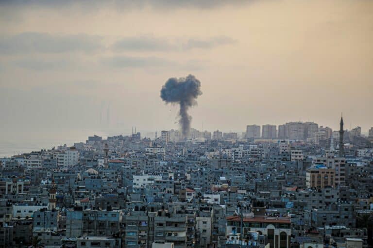 Explosion in Gaza