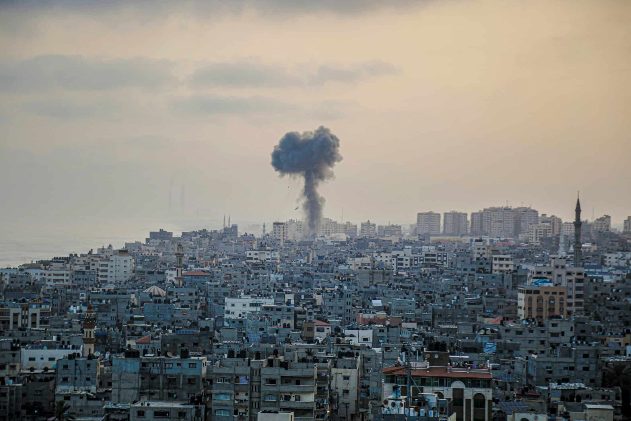 Explosion in Gaza