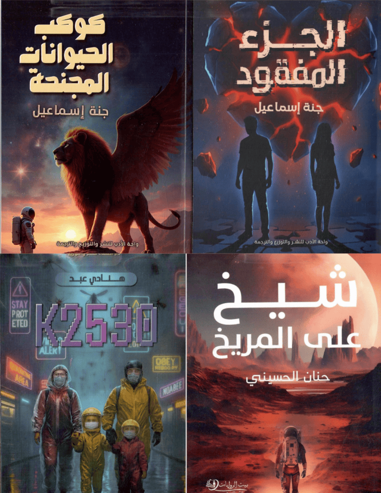 Covers of Arabic language books mentioned in article